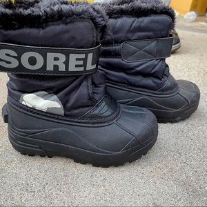 Toddler Snow Boots Black